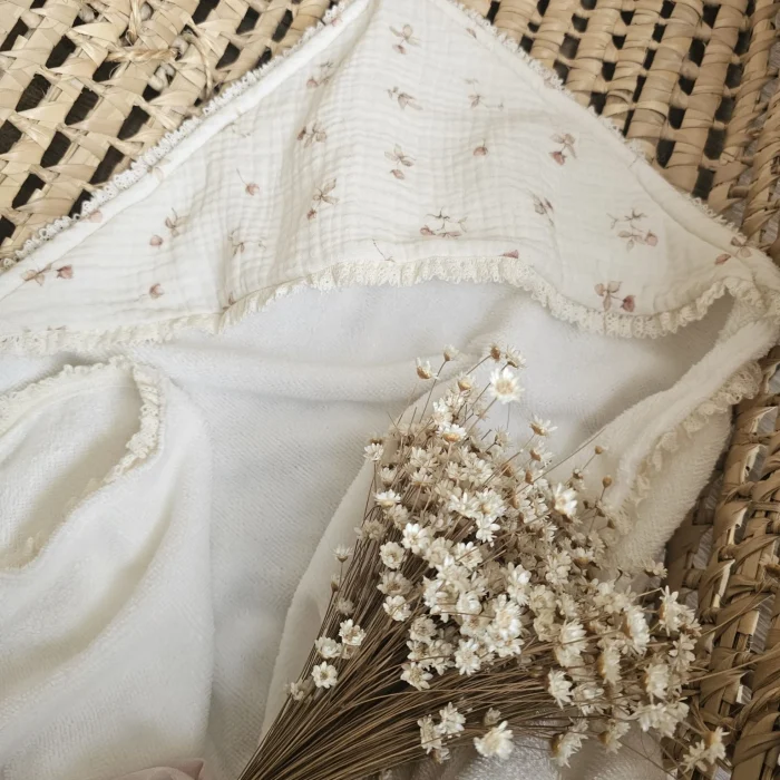 Ręcznik frotte bambusowy Floral